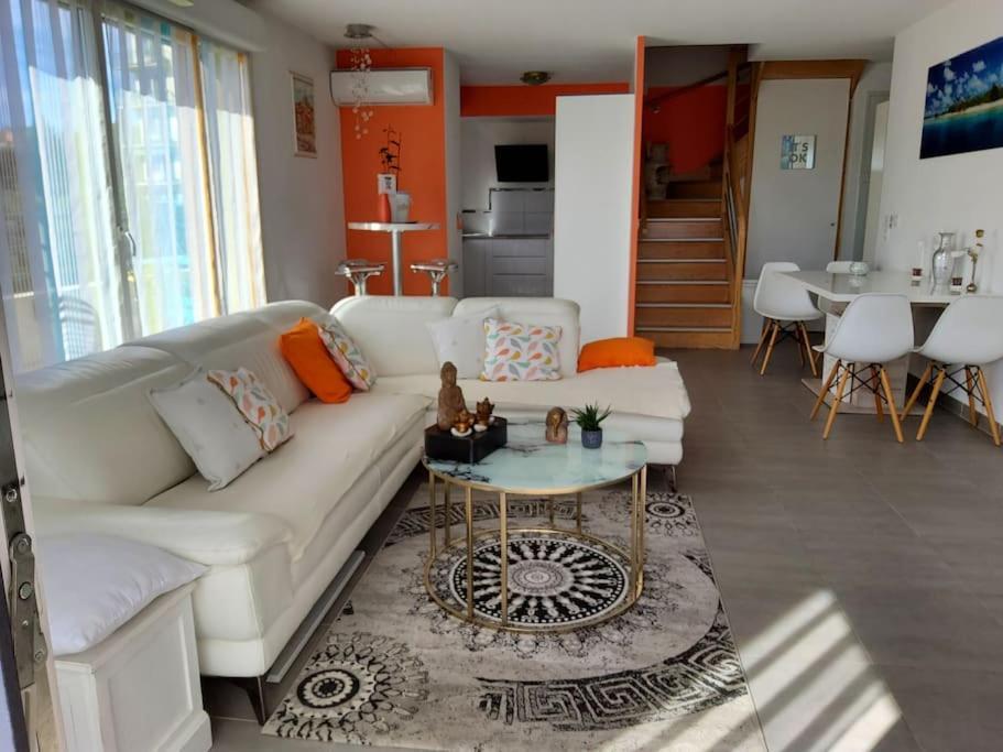Magnifique Rooftop Duplex Climatise Familial, Aux Arceaux Montpellier Exteriör bild